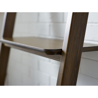 Currant Leaning Bookshelf by Greenington. Made from 100% bamboo in a transitional style.