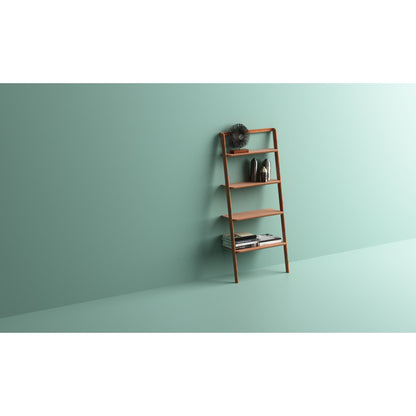 Currant Leaning Bookshelf by Greenington. Made from 100% bamboo in a transitional style.