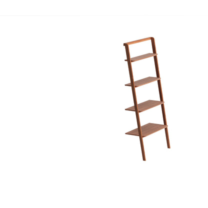 Currant Leaning Bookshelf by Greenington. Made from 100% bamboo in a transitional style.