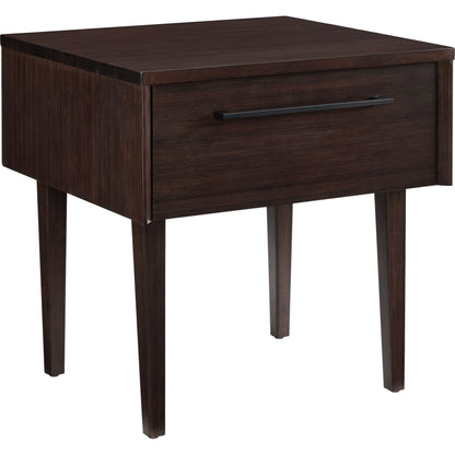 Sienna Nightstand by Greenington in caramelized. Made from 100% bamboo in a modern style.