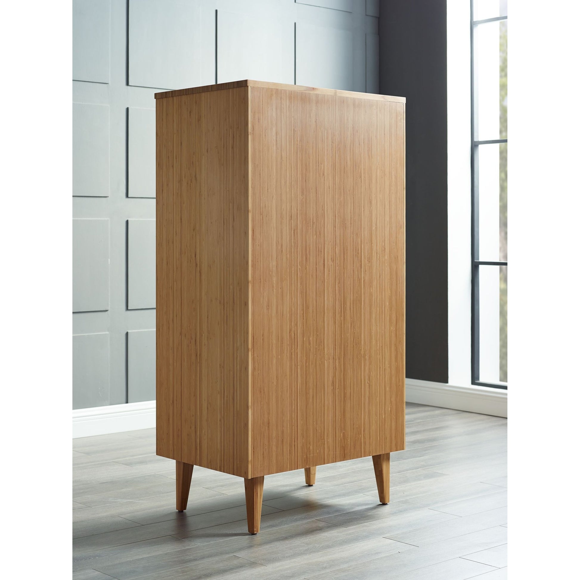 Sienna Chest by Greenington in caramelized. Made from 100% bamboo in a modern style.