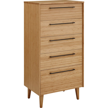 Sienna Chest by Greenington in caramelized. Made from 100% bamboo in a modern style.