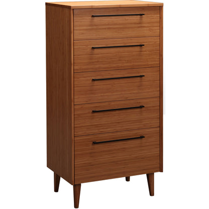 Sienna Chest by Greenington in caramelized. Made from 100% bamboo in a modern style.