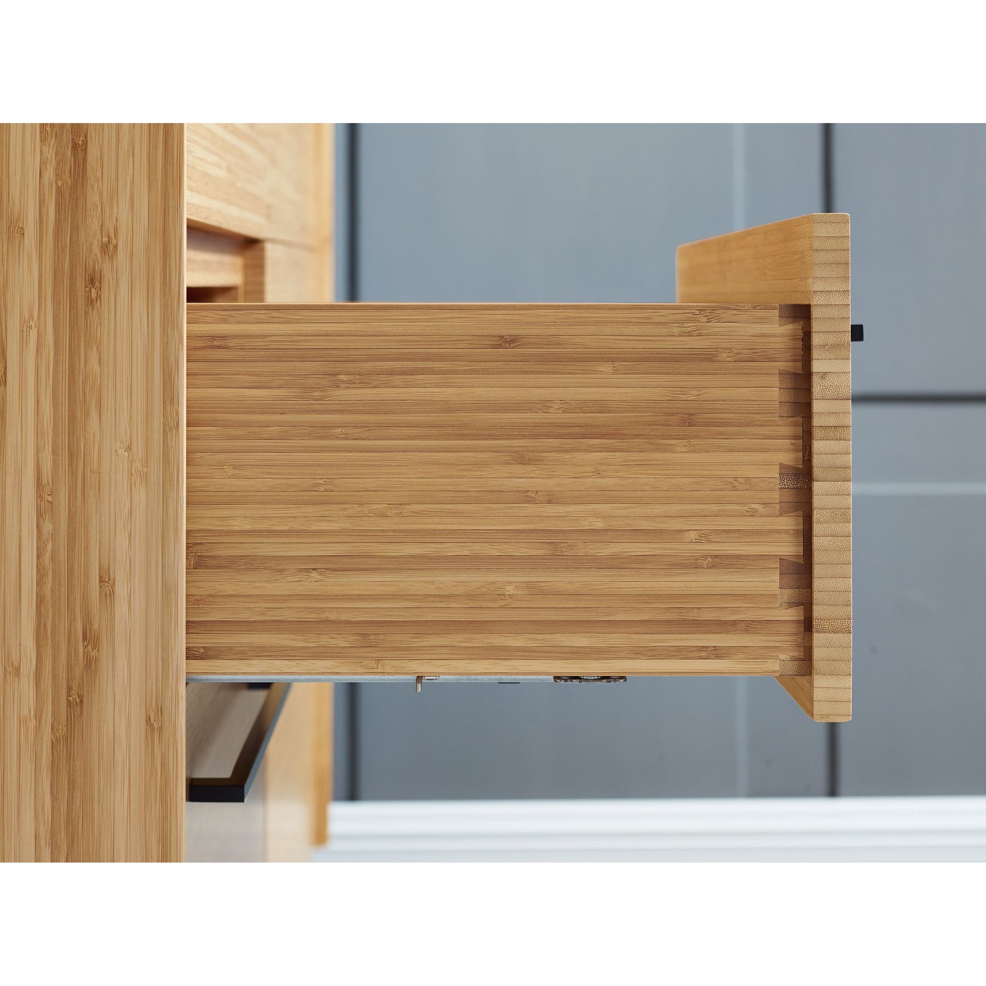 Sienna Dresser by Greenington in caramelized. Made from 100% bamboo in a modern style.