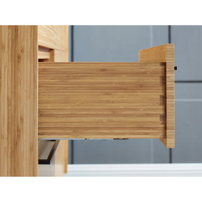 Sienna Dresser by Greenington in caramelized. Made from 100% bamboo in a modern style.