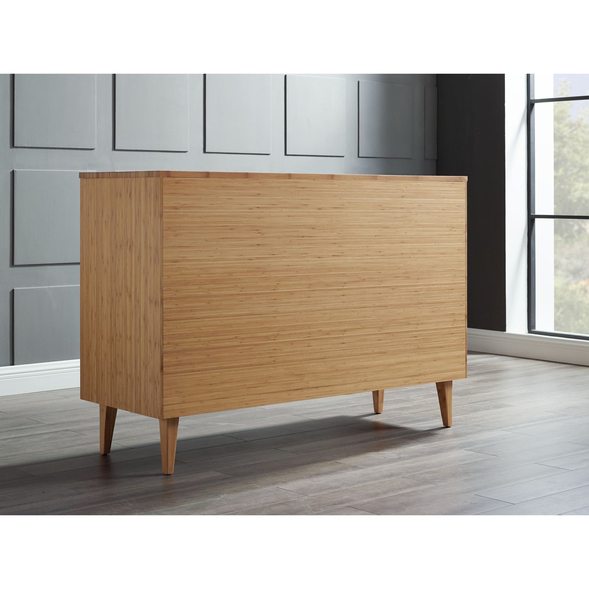 Sienna Dresser by Greenington in caramelized. Made from 100% bamboo in a modern style.
