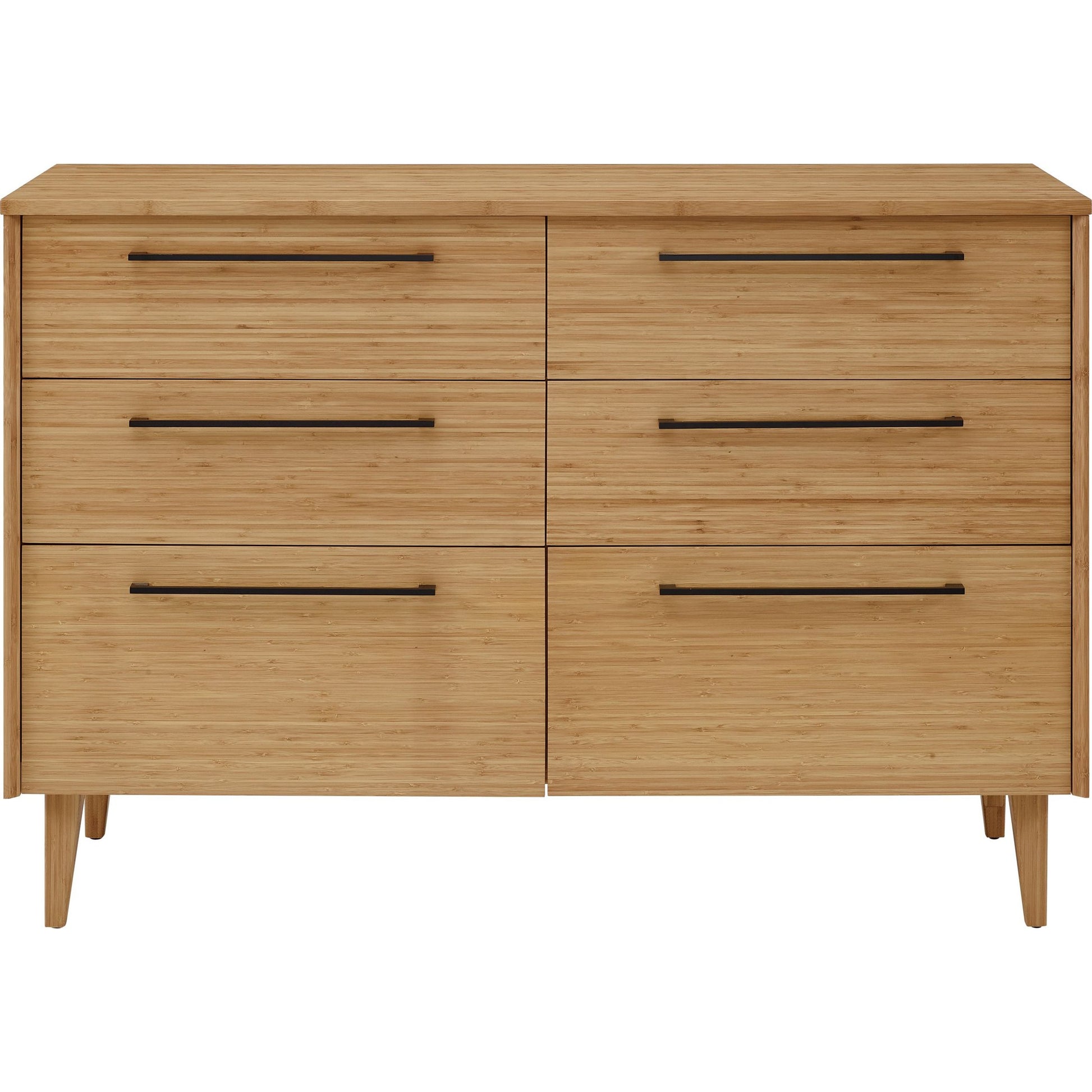 Sienna Dresser by Greenington in caramelized. Made from 100% bamboo in a modern style.