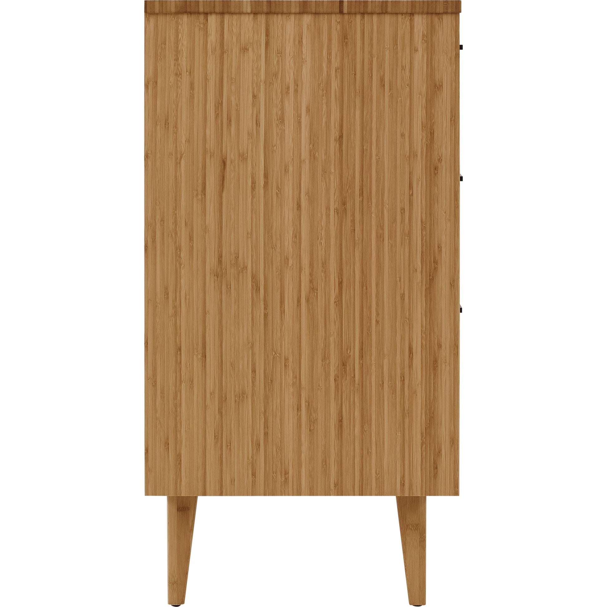 Sienna Dresser by Greenington in caramelized. Made from 100% bamboo in a modern style.