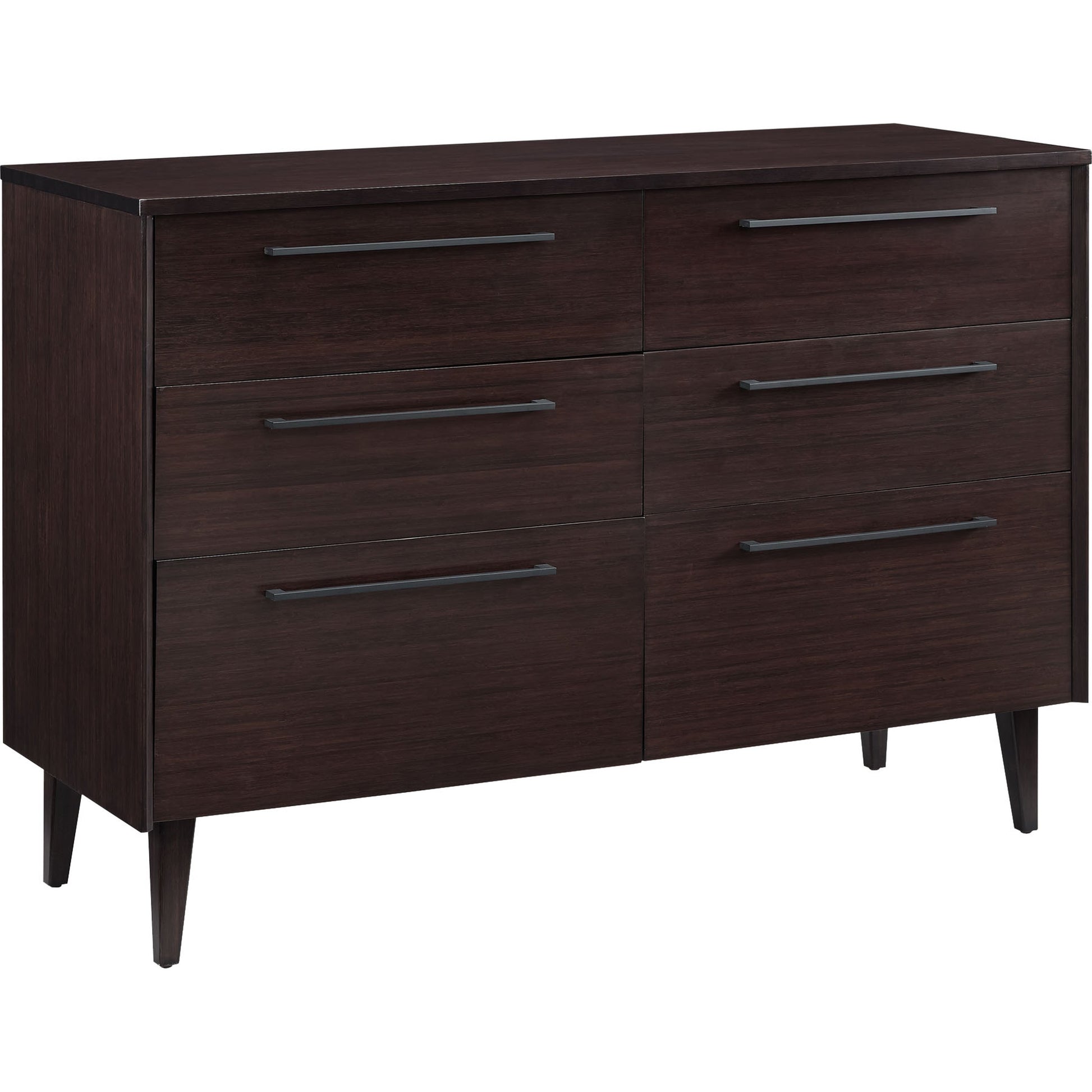 Sienna Dresser by Greenington in caramelized. Made from 100% bamboo in a modern style.