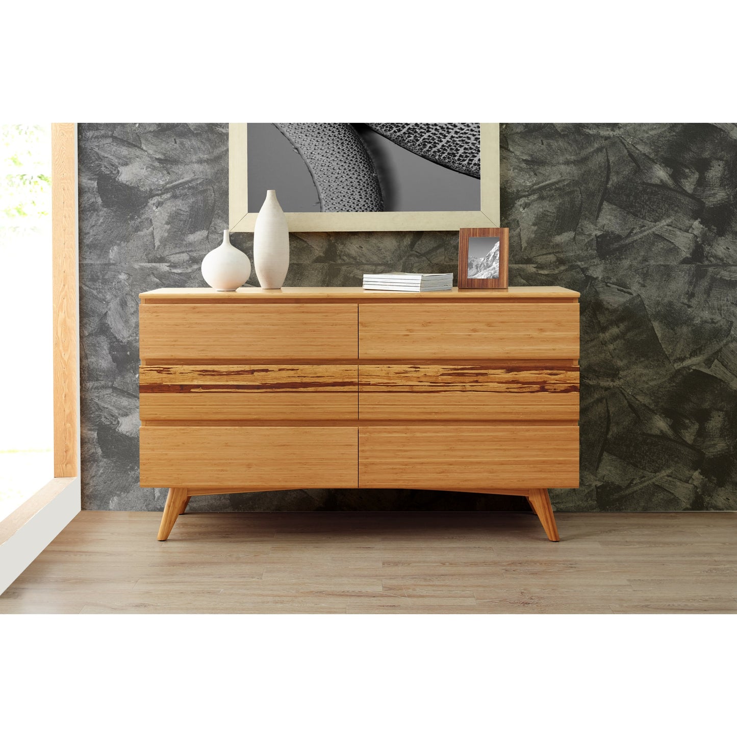 014 S-224052 | Lifestyle | Azara Dresser by Greenington. Made from 100% bamboo in a modern style.