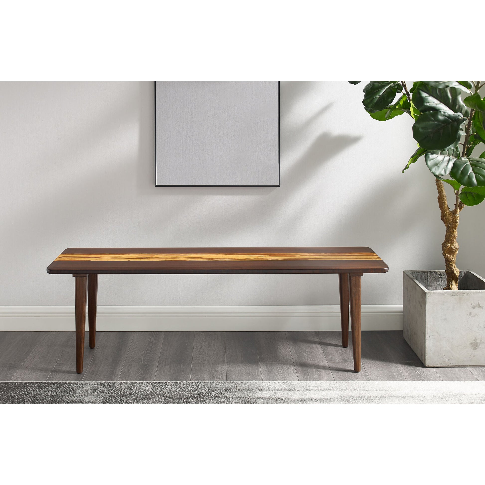 Azara Bench by Greenington. Made from solid moso bamboo in a rustic style.