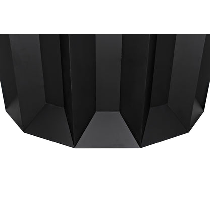 Peter Bar by Noir in matte black. Made from industrial steel in a modern style.