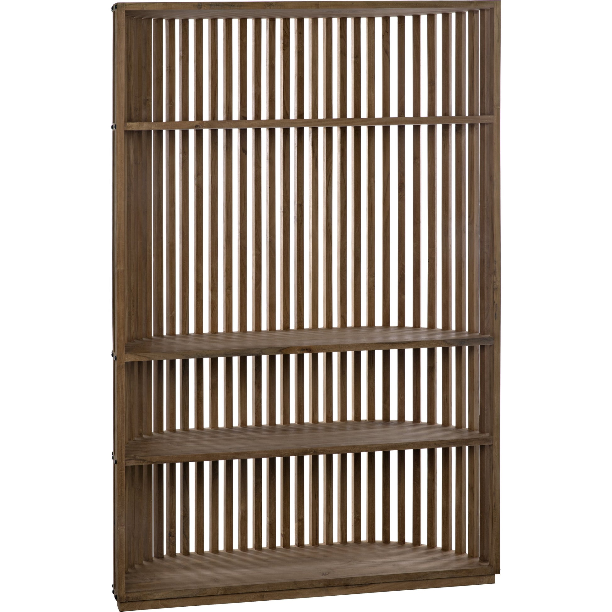 Opal Bookcase by Noir in teak. Made from unique in a modern style.