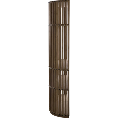 Opal Bookcase by Noir in teak. Made from unique in a modern style.
