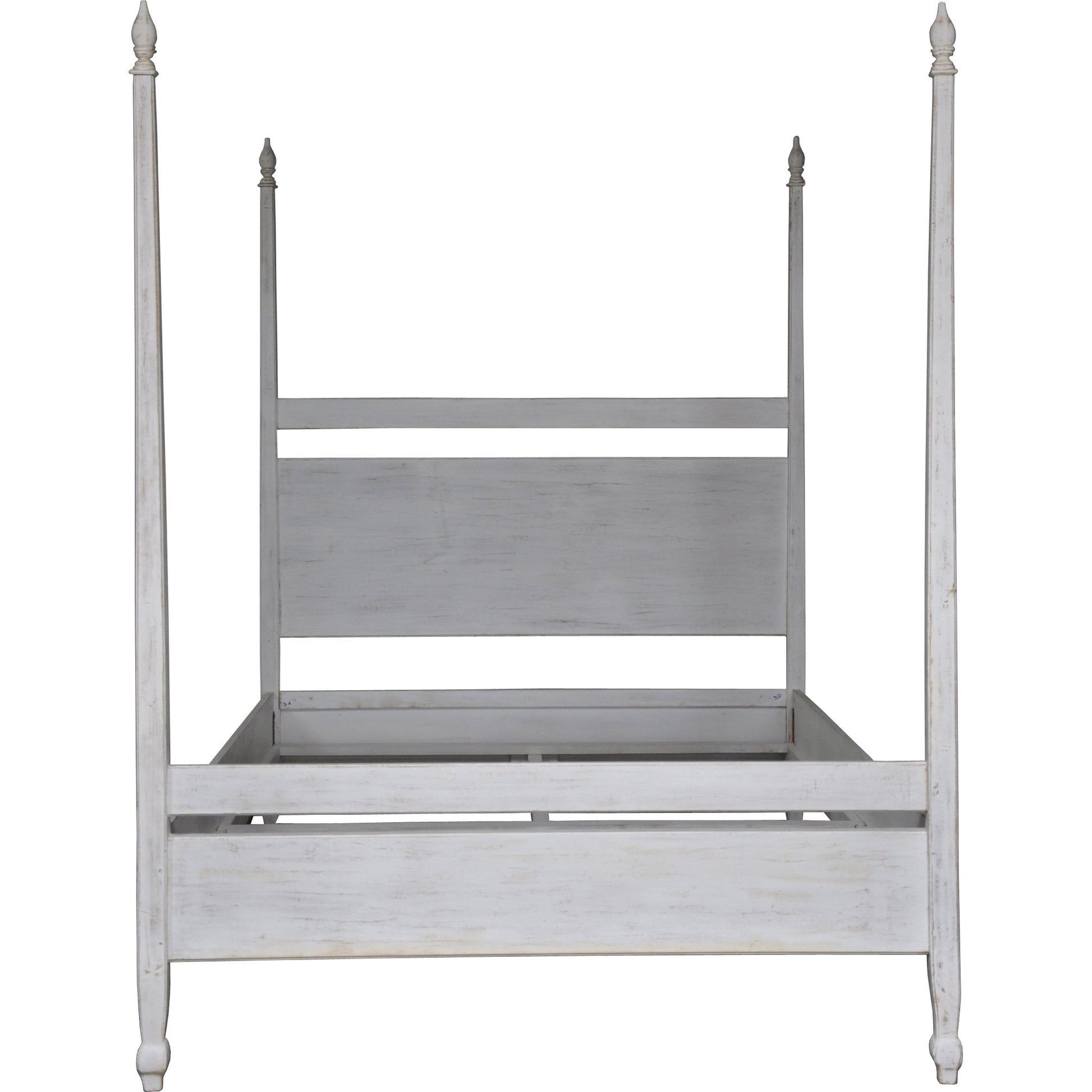 Venice Bed by Noir in hand rubbed black. Made from mahogany in a transitional style.