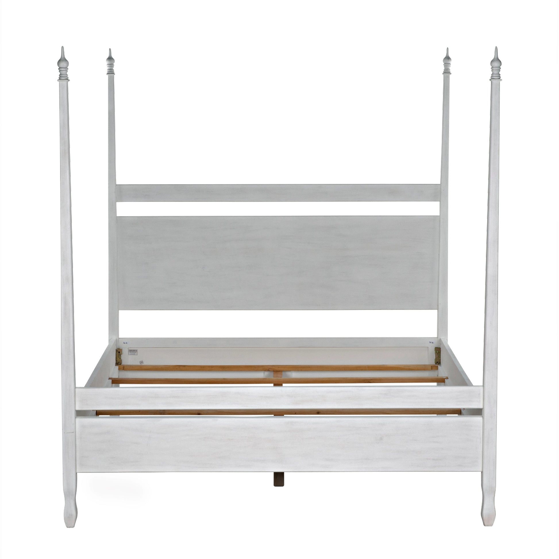 Venice Bed by Noir in hand rubbed black. Made from mahogany in a transitional style.