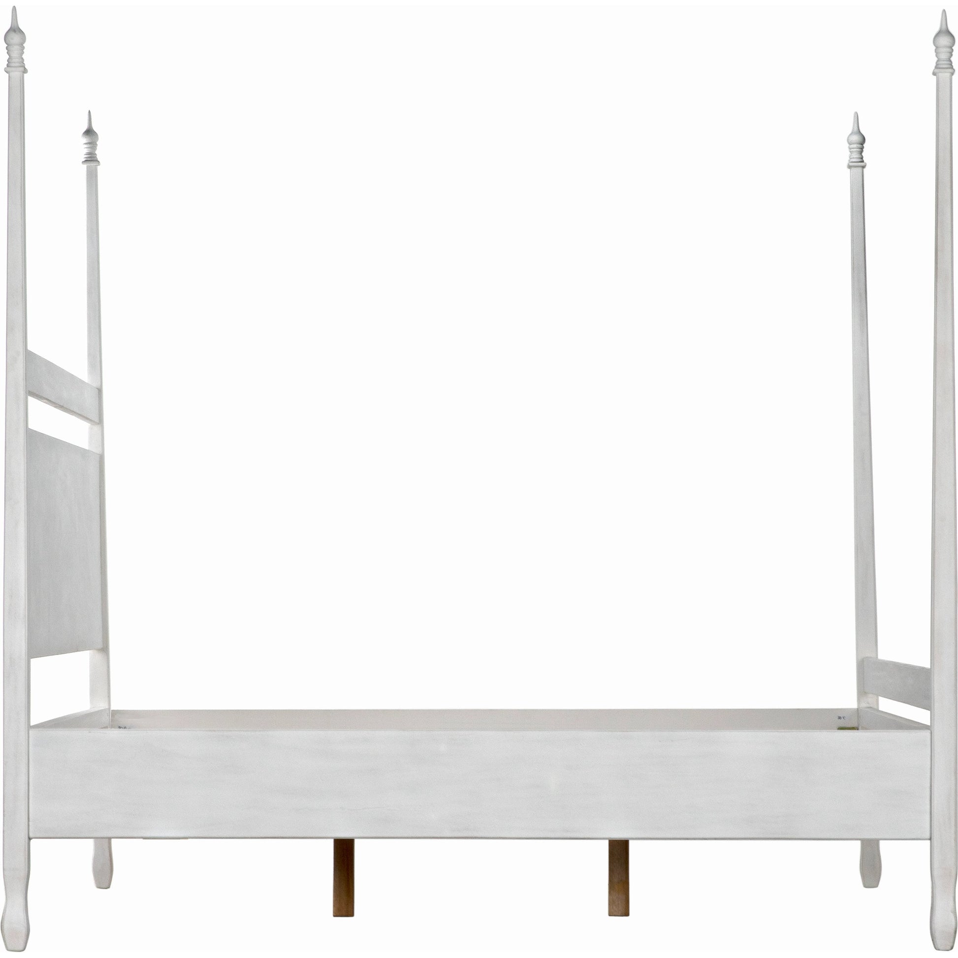 Venice Bed by Noir in hand rubbed black. Made from mahogany in a transitional style.