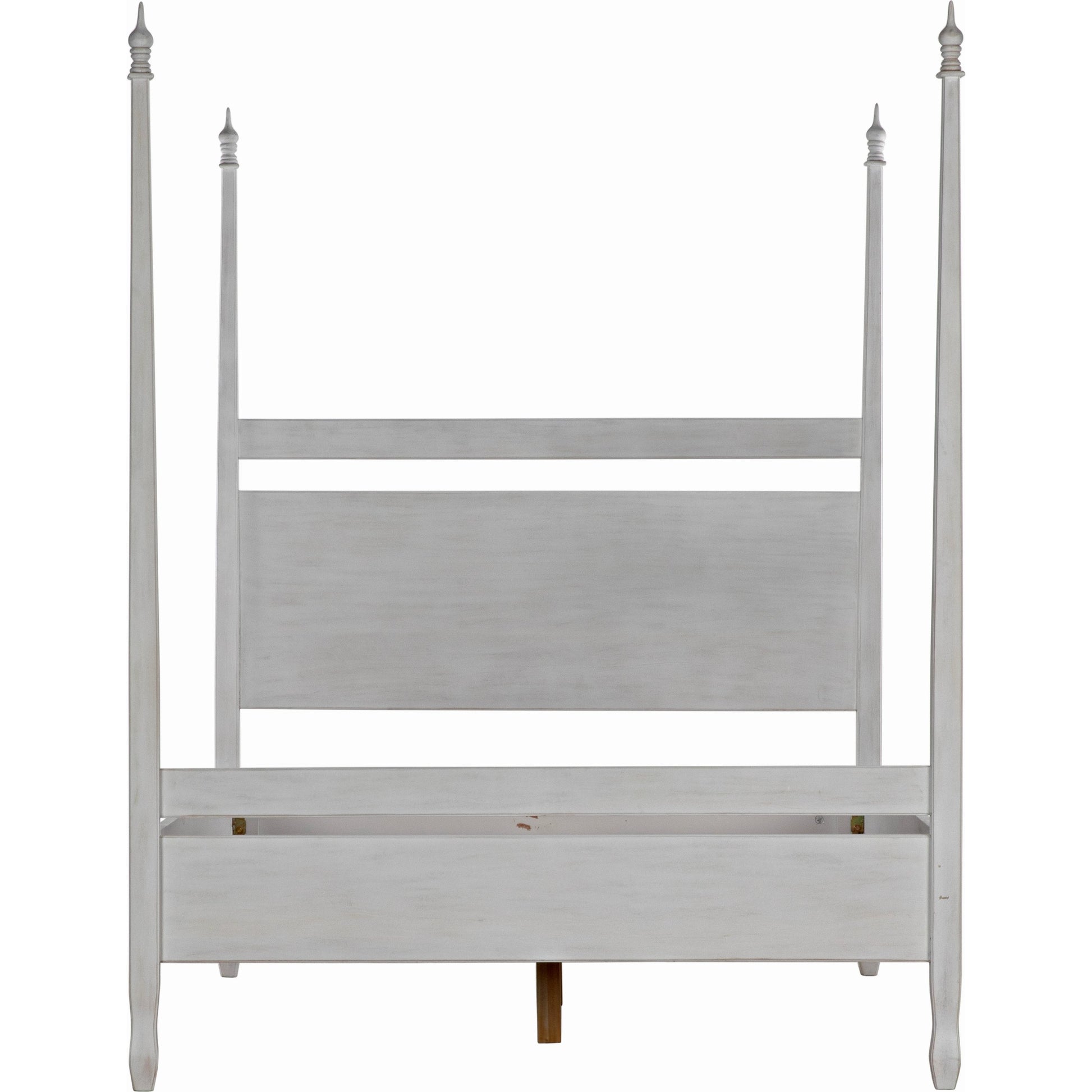 Venice Bed by Noir in hand rubbed black. Made from mahogany in a transitional style.