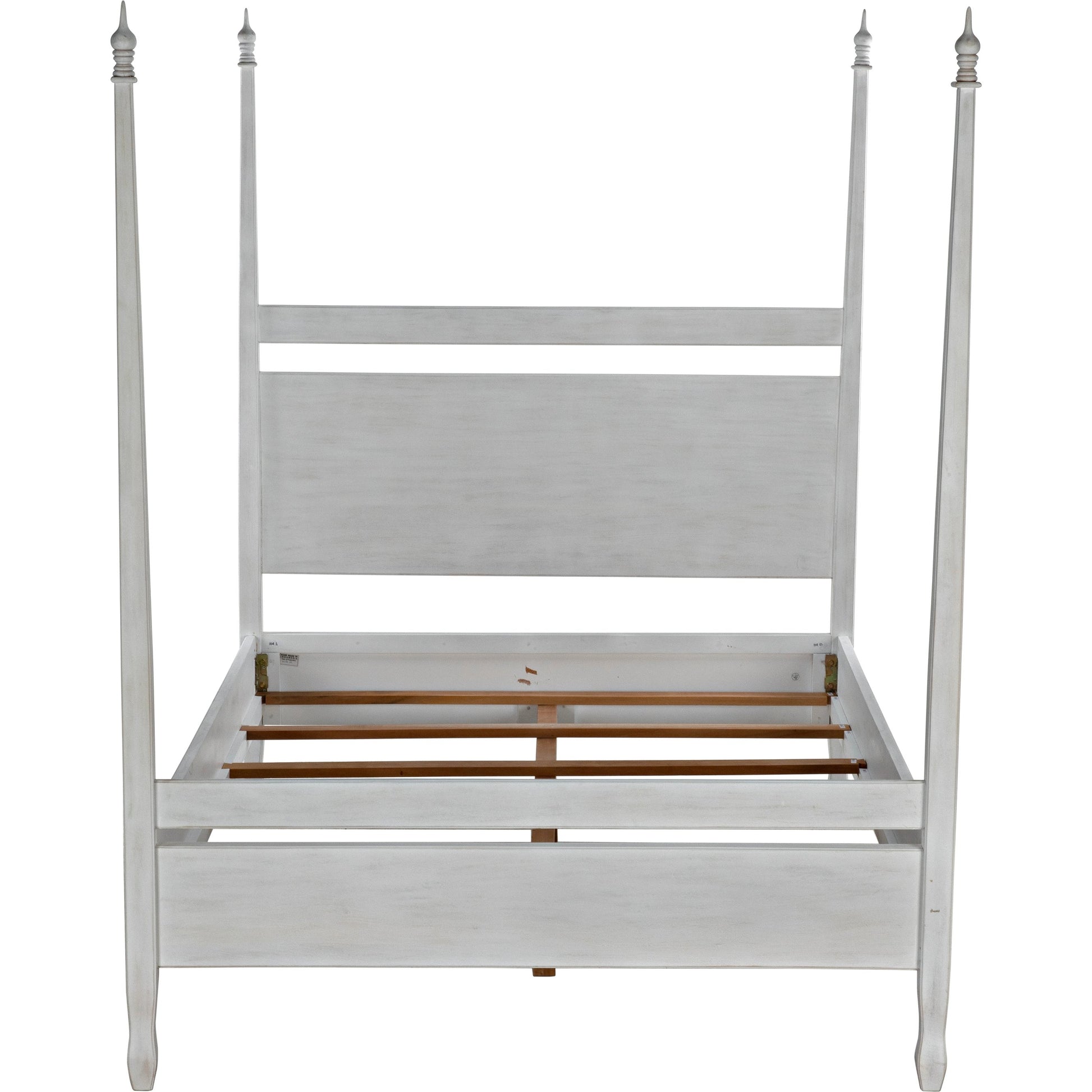 Venice Bed by Noir in hand rubbed black. Made from mahogany in a transitional style.