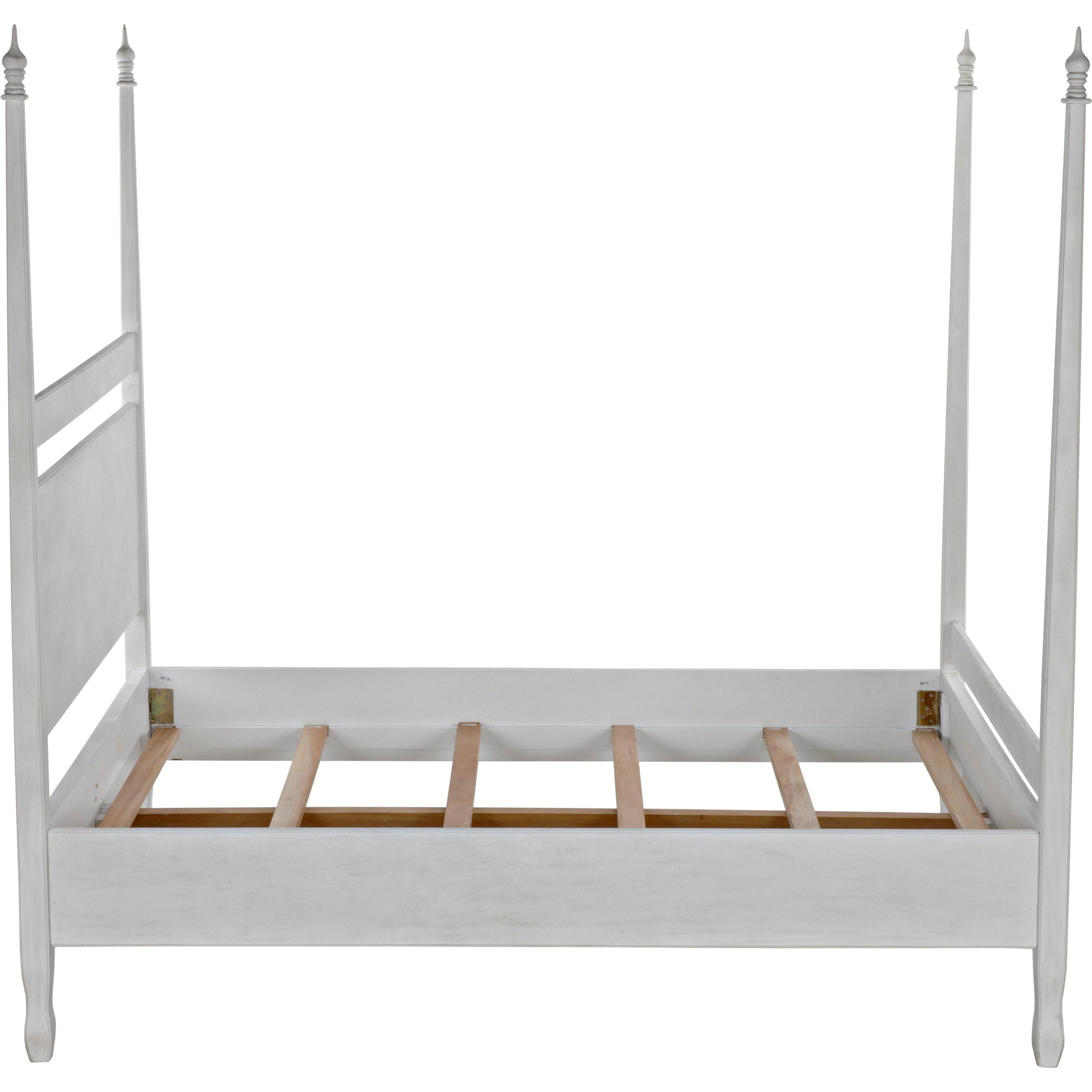 Venice Bed by Noir in hand rubbed black. Made from mahogany in a transitional style.