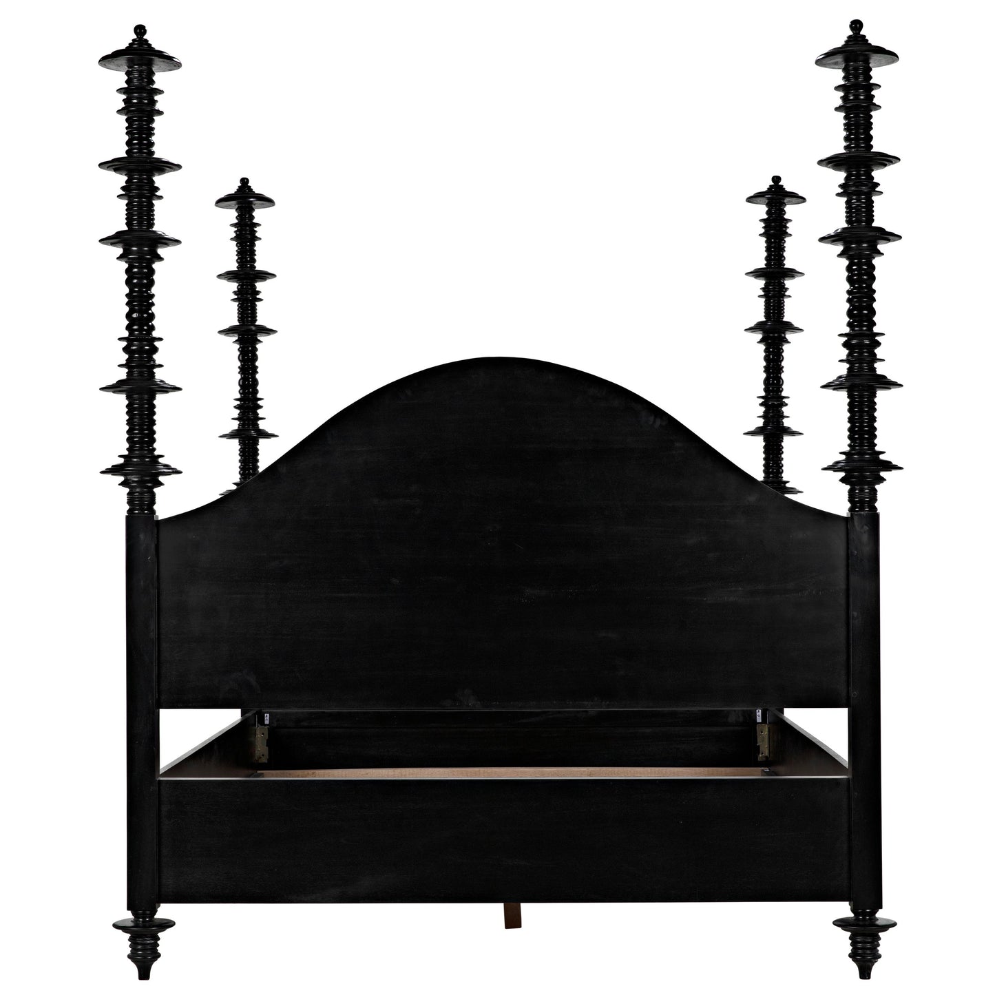 064 S-334763 | Additional Silo | Ferret Bed by Noir. Made from mahogany in a traditional style.