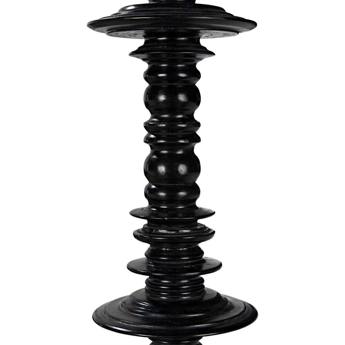 028 S-334764 | Closeup | Ferret Bed by Noir. Made from mahogany in a traditional style.