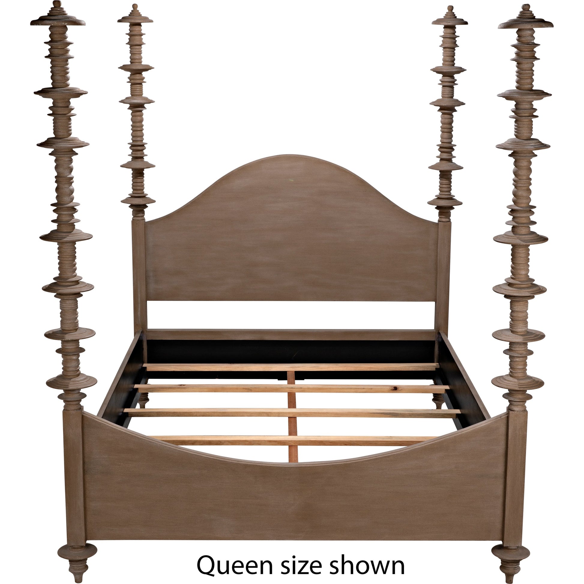 Ferret Bed by Noir. Made from mahogany in a traditional style.