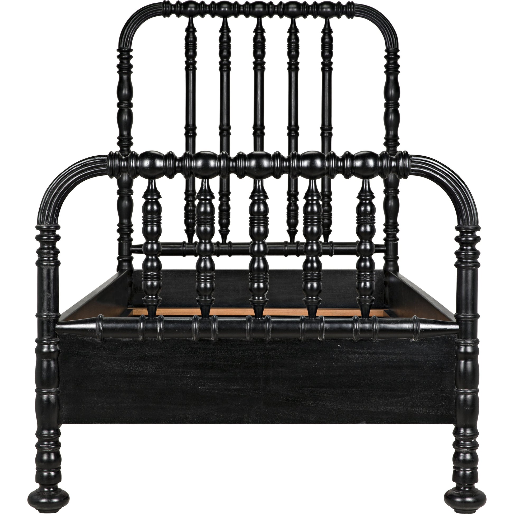 Bachelor Bed by Noir. Made from mahogany in a cottage & farmhouse style.