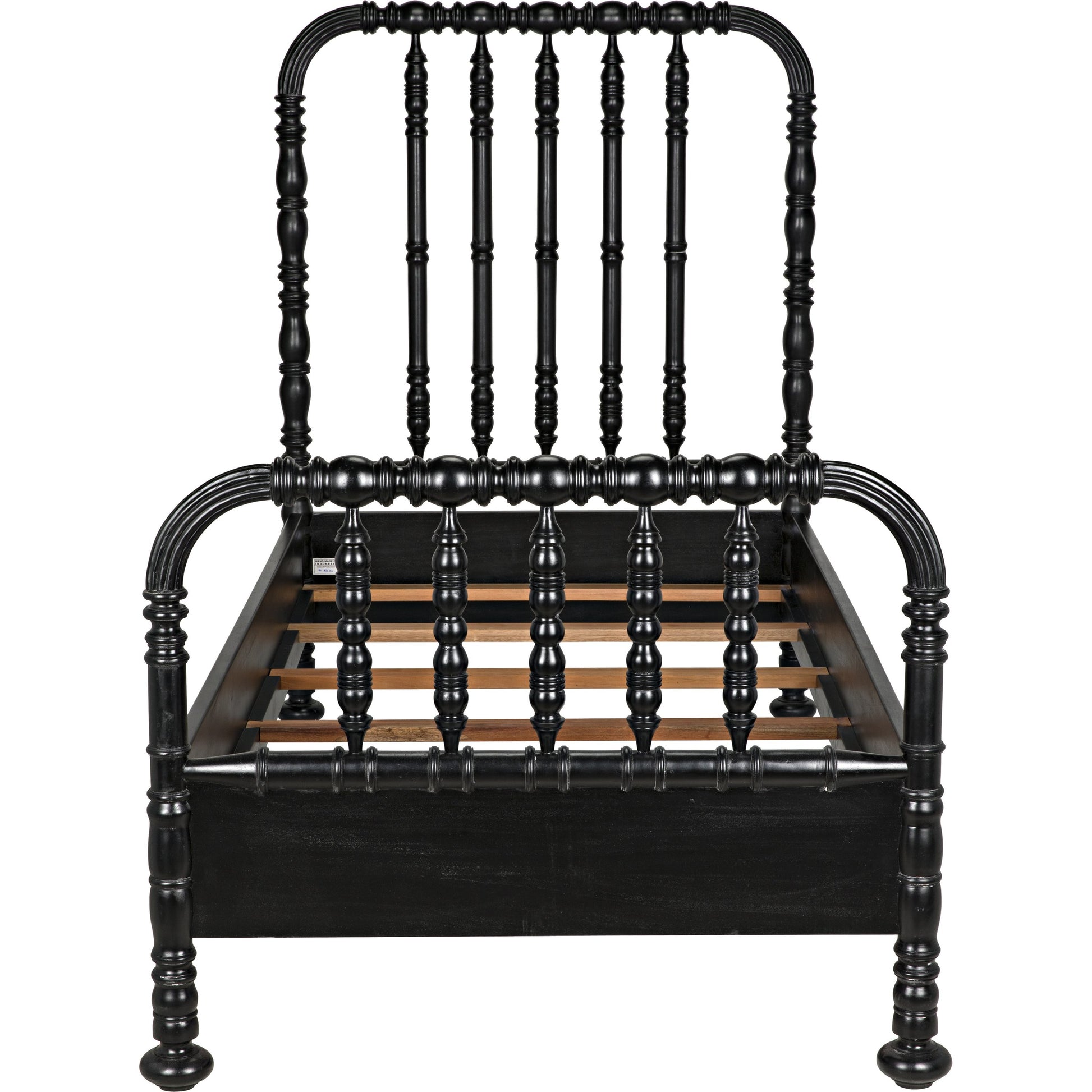 Bachelor Bed by Noir. Made from mahogany in a cottage & farmhouse style.