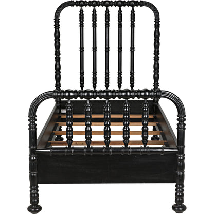 Bachelor Bed by Noir. Made from mahogany in a cottage & farmhouse style.