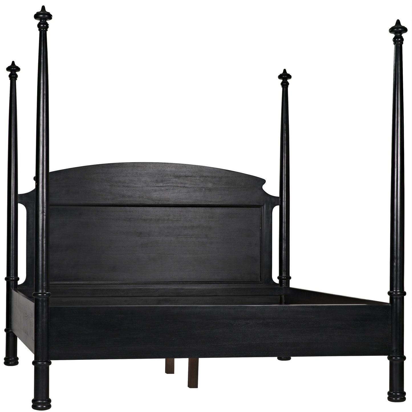 001 SR-783681 | Primary Silo | Douglas Bed by Noir. Made from mahogany in a traditional style.