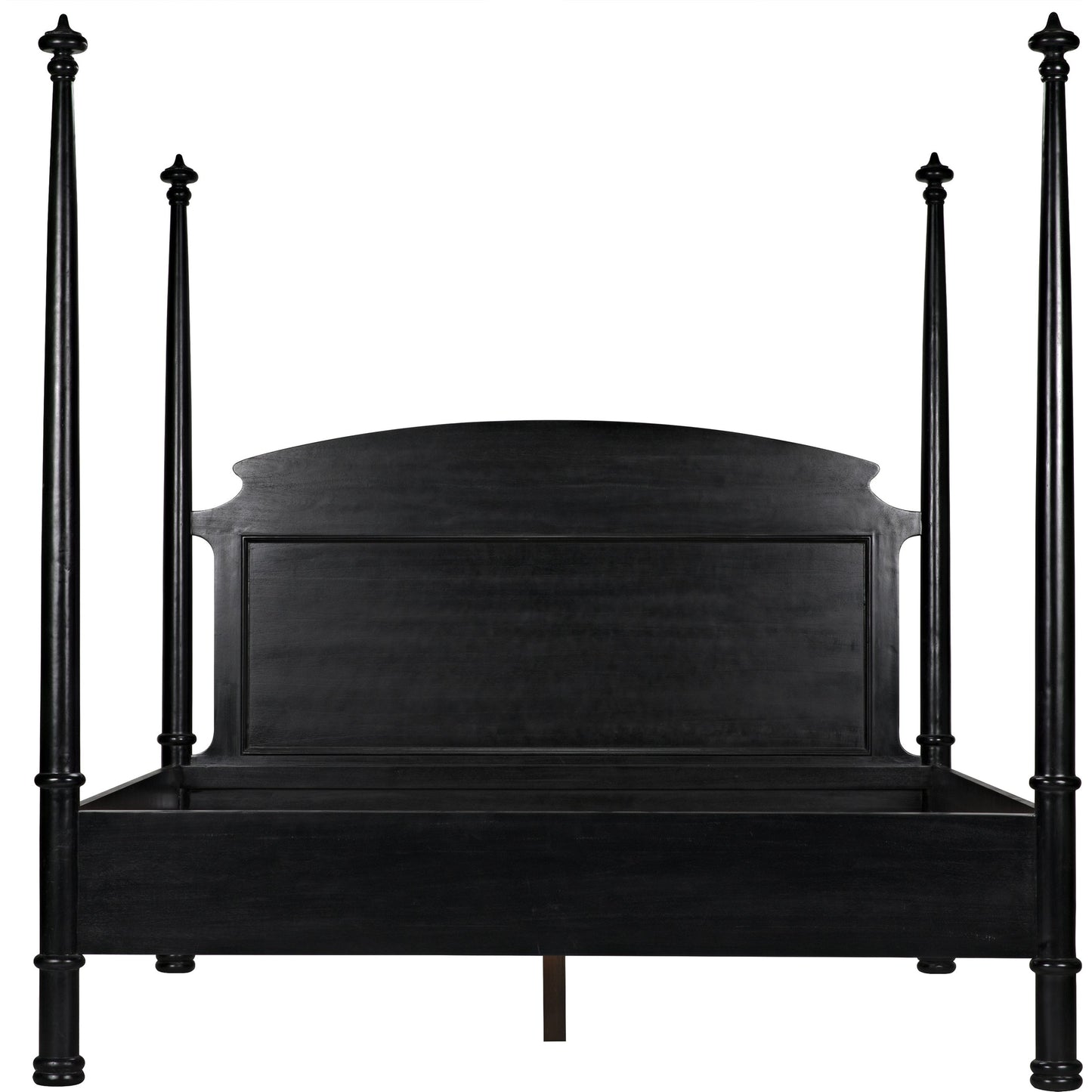 003 SR-783681 | Additional Silo | Douglas Bed by Noir. Made from mahogany in a traditional style.