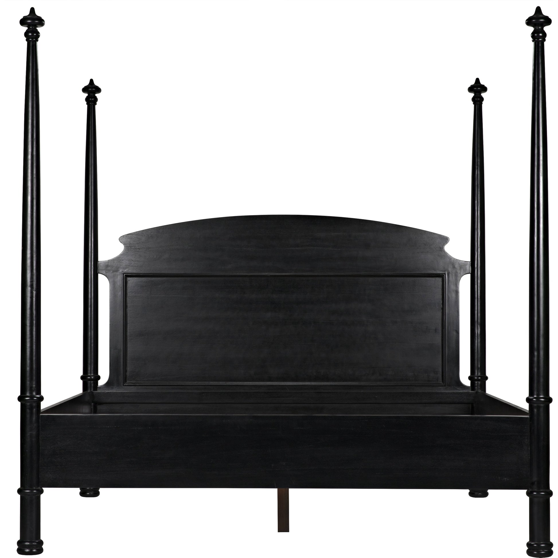 Douglas Bed by Noir. Made from mahogany in a traditional style.