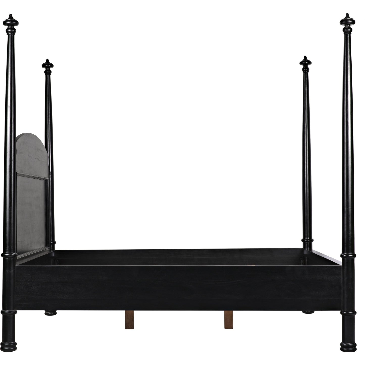 005 SR-783681 | Additional Silo | Douglas Bed by Noir. Made from mahogany in a traditional style.