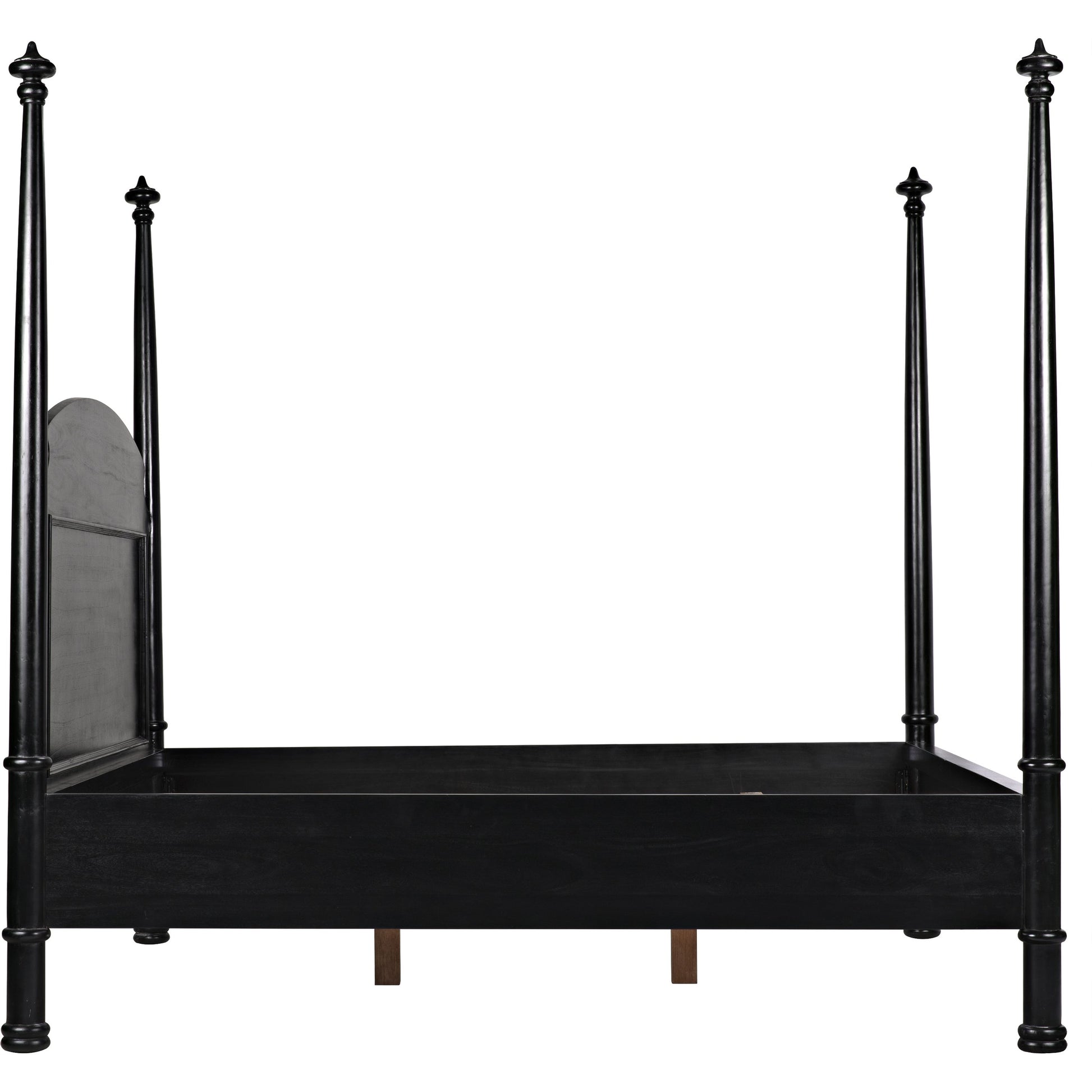 Douglas Bed by Noir. Made from mahogany in a traditional style.