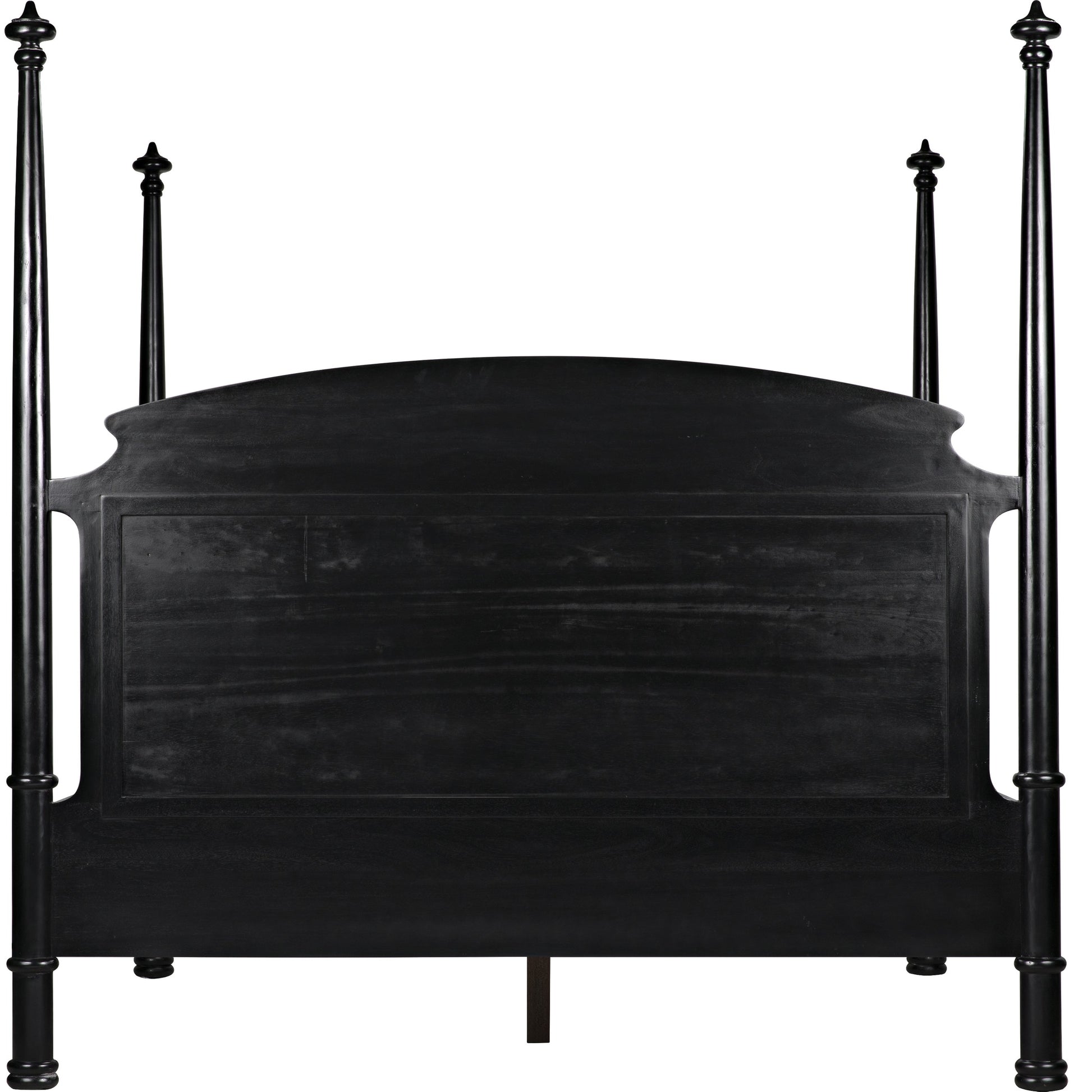 Douglas Bed by Noir. Made from mahogany in a traditional style.