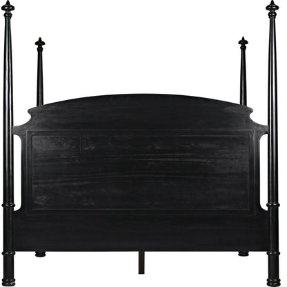 Douglas Bed by Noir. Made from mahogany in a traditional style.