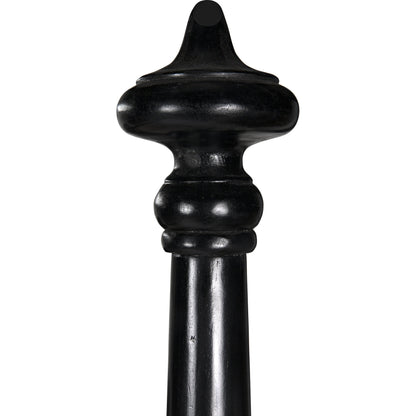 Douglas Bed by Noir. Made from mahogany in a traditional style.