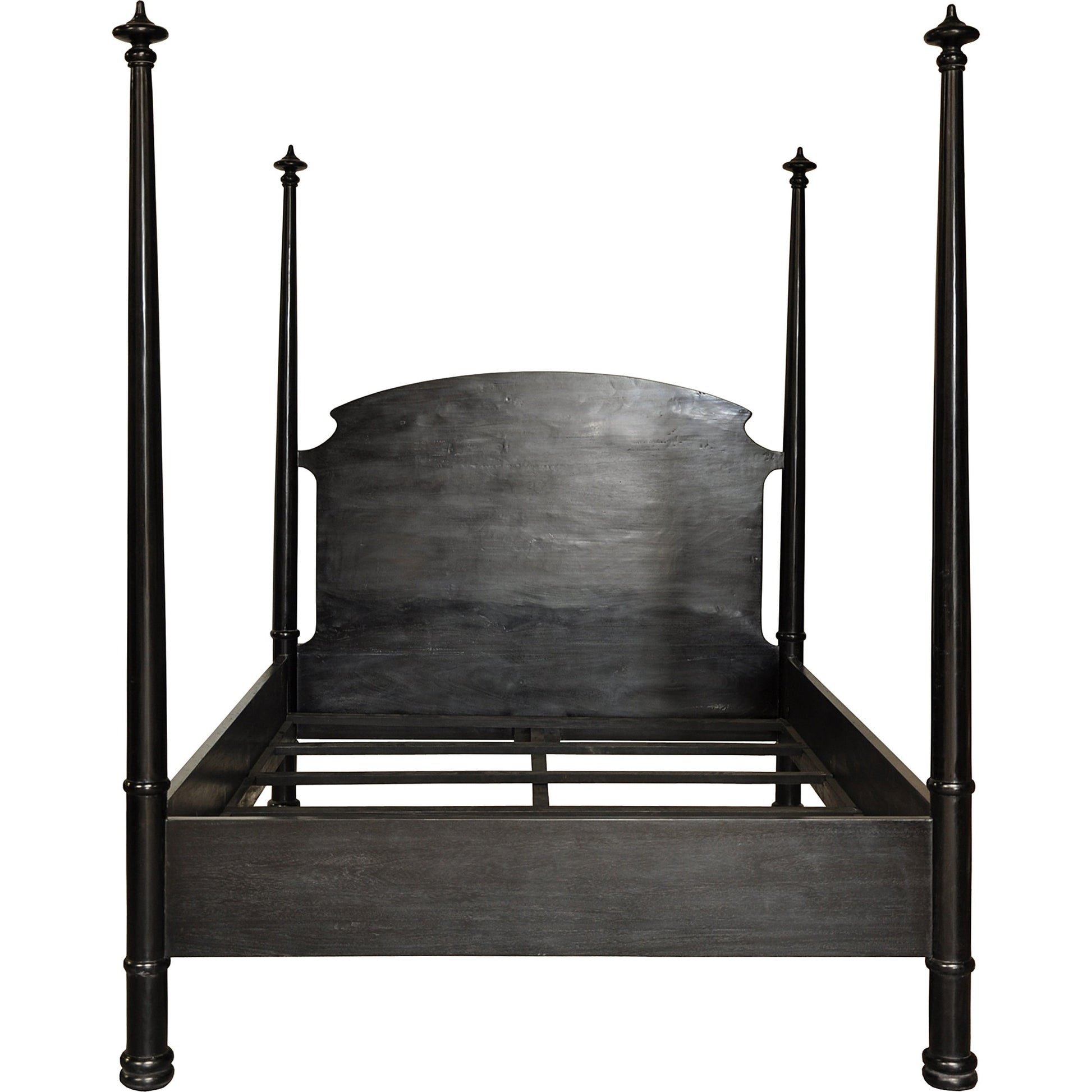 Douglas Bed by Noir. Made from mahogany in a traditional style.