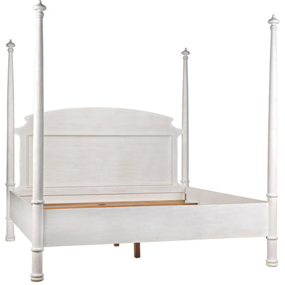 Douglas Bed by Noir. Made from mahogany in a traditional style.