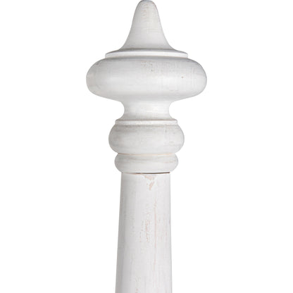 Douglas Bed by Noir. Made from mahogany in a traditional style.