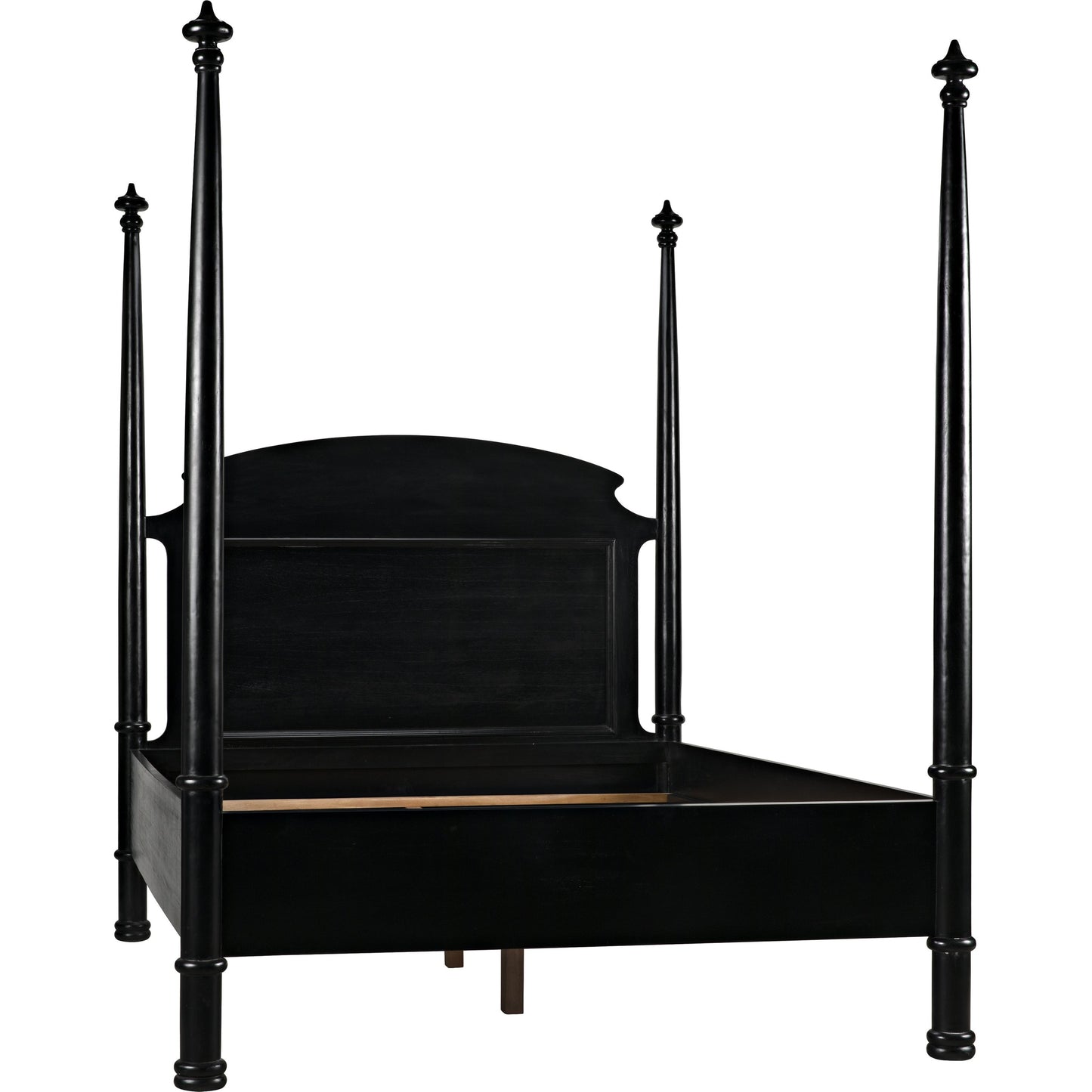 003 SR-783683 | Primary Silo | Douglas Bed by Noir. Made from mahogany in a traditional style.