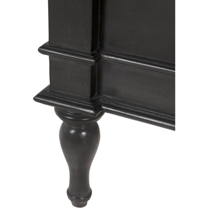 Owen Bed by Noir in pale. Made from mahogany in a cottage & farmhouse style.