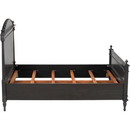 Owen Bed by Noir in pale. Made from mahogany in a cottage & farmhouse style.