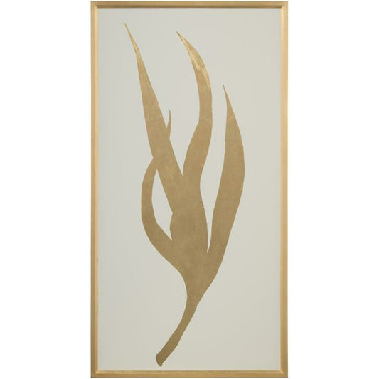 Golden Saffron by John-Richard in gold, white. Made from wood in a transitional style.