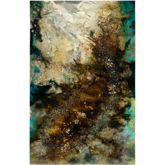 Mary Hong's Cosmic by John-Richard in natural. Made from glass in a modern style.