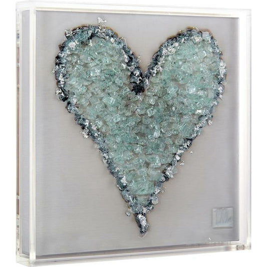 Mary Hong's Valentine II by John-Richard in silver. Made from acrylic, glass in a modern style.