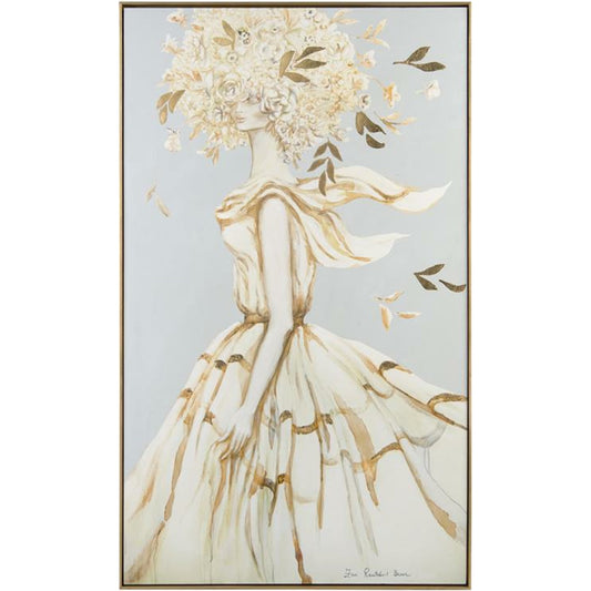 Zana Brown's I Hear You in the Setting Sun by John-Richard in brown, gold. Made from unique in a modern style.