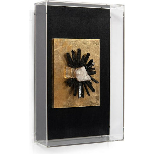 Black Calcite II by John-Richard in black, gold. Made from unique in a modern style.