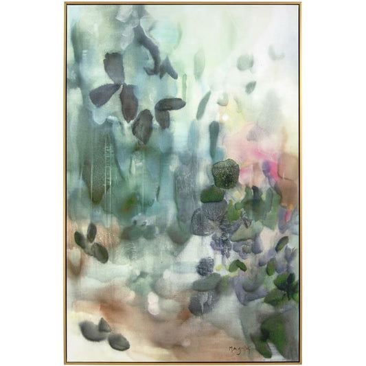 Melissa Abide Griffith's Le Jardin des Mysteres I by John-Richard in gold. Made from unique in a modern style.